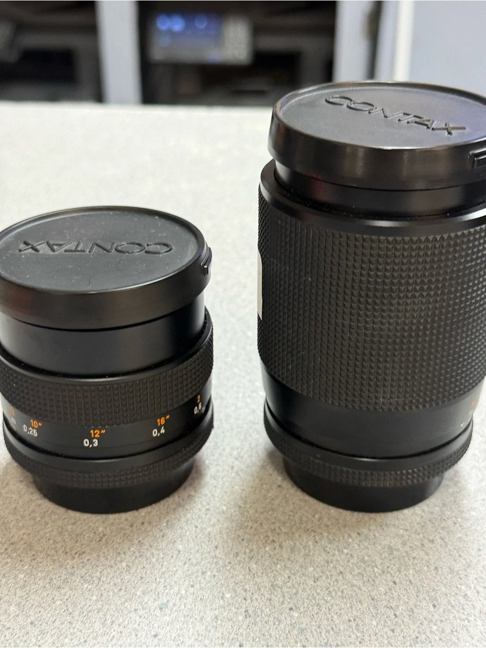 CONTAX ZEISS LENS SET! 40-80 3.5 telephoto, 28mm 2.8 prime portrait wedding